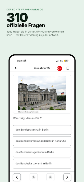 Leben in Deutschland Test 2026 - Einbürgerungstest BAMF | Offizielle Fragen